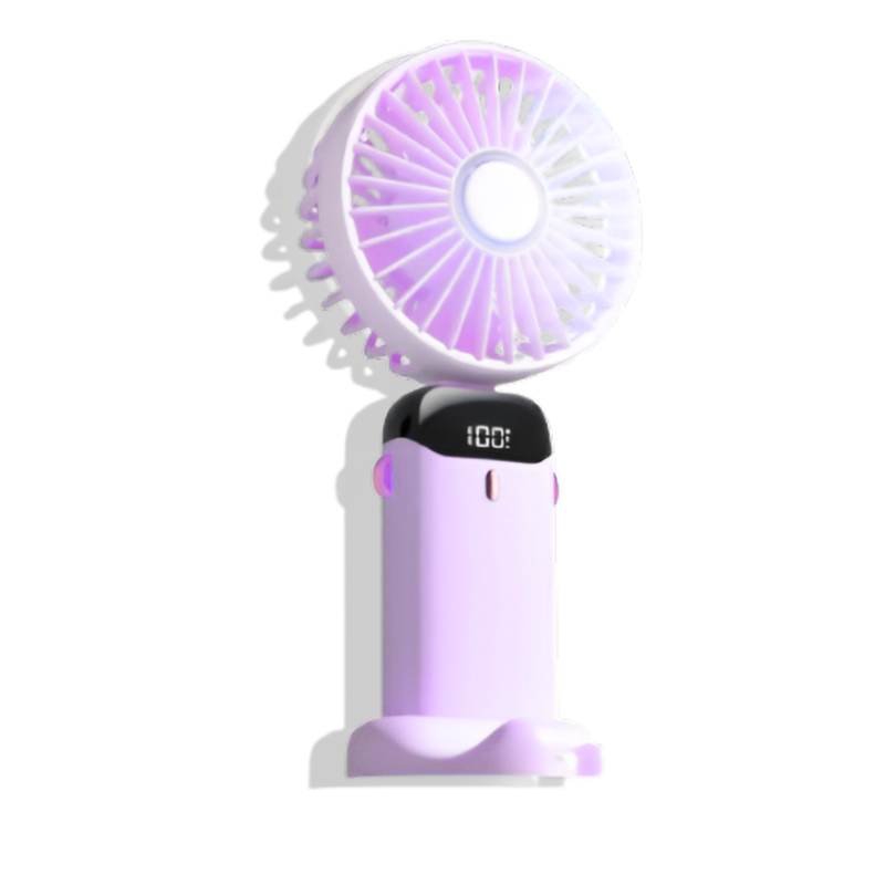 Mini Ventilateur Portable 5 Vitesses – Rechargeable & Multifonction
