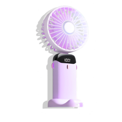 Mini Ventilateur Portable 5 Vitesses – Rechargeable & Multifonction